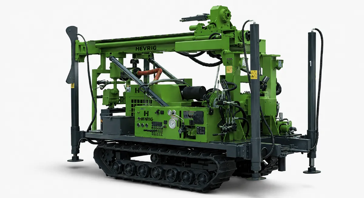 HEVRIG HVMT280 mechanical top-drive drilling rig
