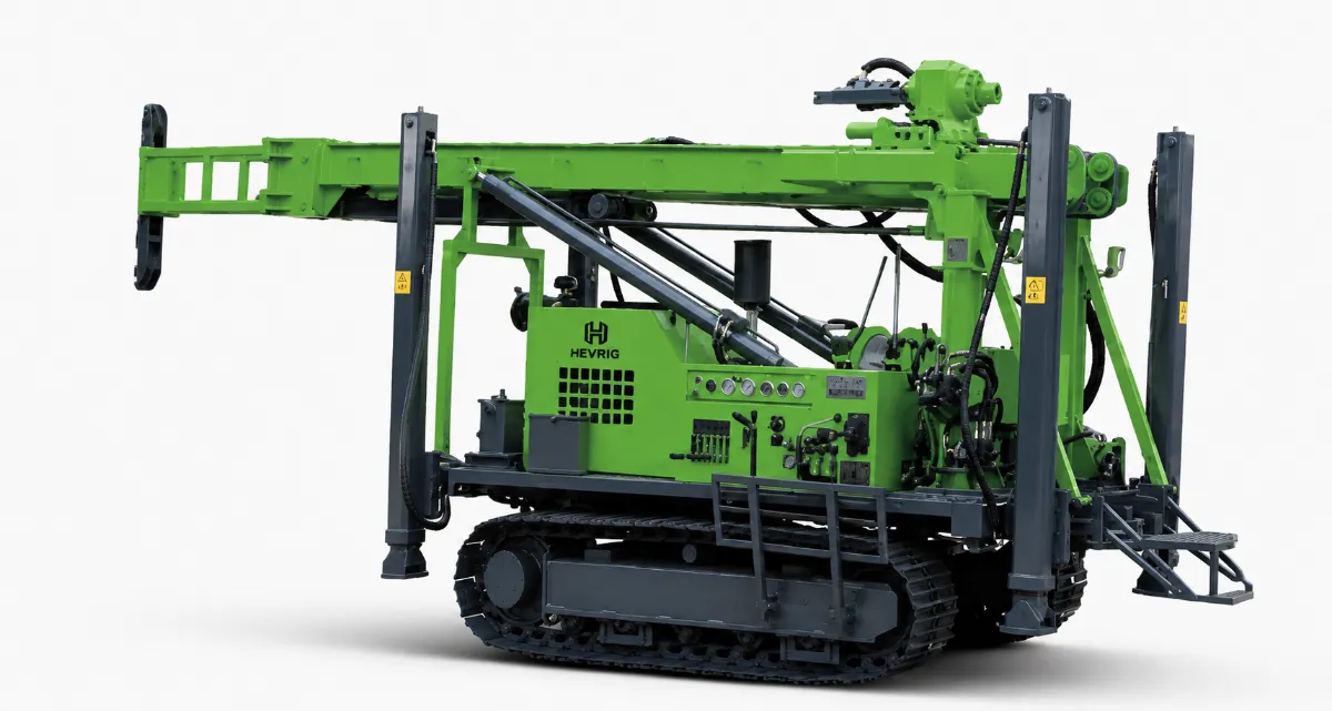 HEVRIG HVMT350 mechanical top-drive drilling rig