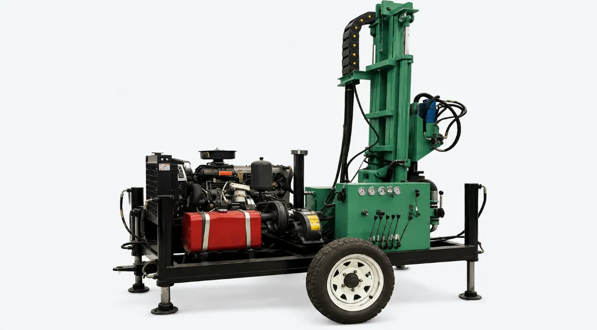 HEVRIG HVCIN-T3 mobile water drilling rig