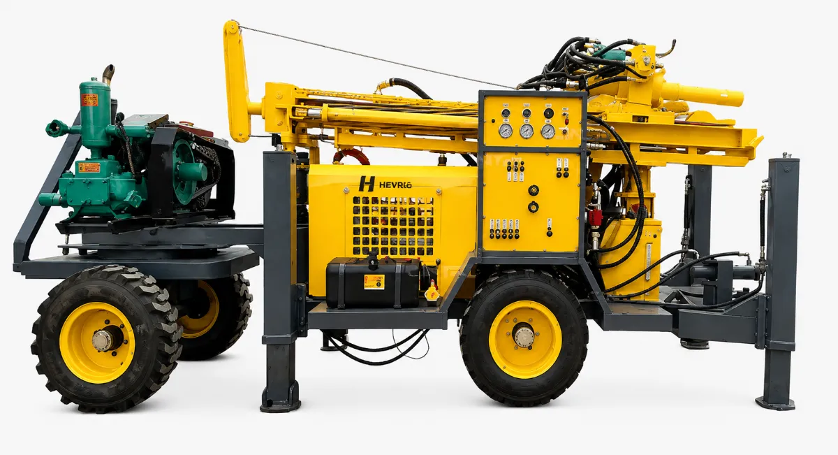 HEVRIG HVCIN-T6 mobile water drilling rig