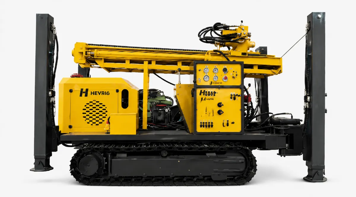 HEVRIG HVPW300 crawler water well drilling rig
