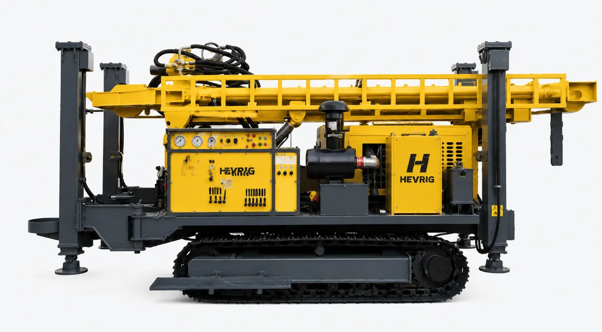 HEVRIG HVPW600 water well rig for deep drilling projects